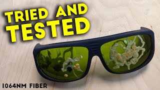 The BEST Fiber Laser Safety Glasses | FreeMascot 1064nm Review