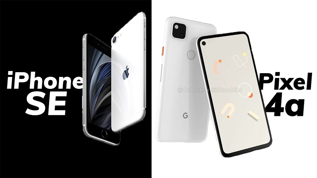 iPhone SE (2020) vs Google Pixel 4a: Early look