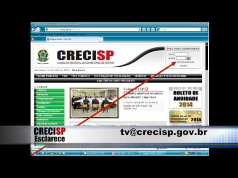 CRECI Esclarece 144 - Documentos disponibilizados no site do CRECISP