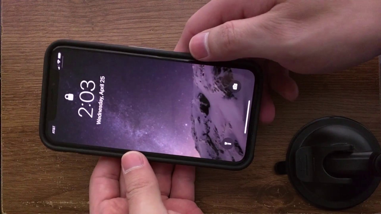 iPhone X - Case with card holder