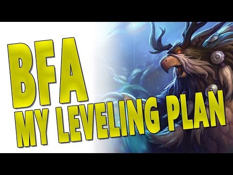BfA MY LEVELING PLAN/GUIDE - Balance Druid Build & Gear | Professions & More | Battle for Azeroth