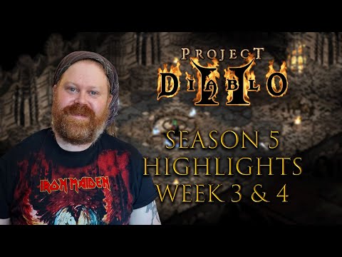 Project Diablo 2 Season 5 Highlights - Week 3 & 4