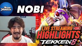 【TEKKEN8】Live Streming Highlight VOL.2【TeamYAMASA】 NOBI