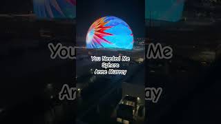 You Needed Me Sphere Anne Murray #music #vegas #sphere #summer #countrymusic #oldies