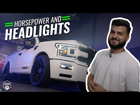 WORLDS FIRST Twin Turbo F150 Super Snake GETS LIT w/ Morimoto Headlights, Taillights & Mirror Lights