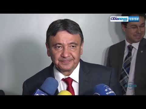O DIA NEWS 30 08  Gov. Wellington Dias fala sobre a reuniaÌƒo com o Dep. ThemiÌstocles Filho