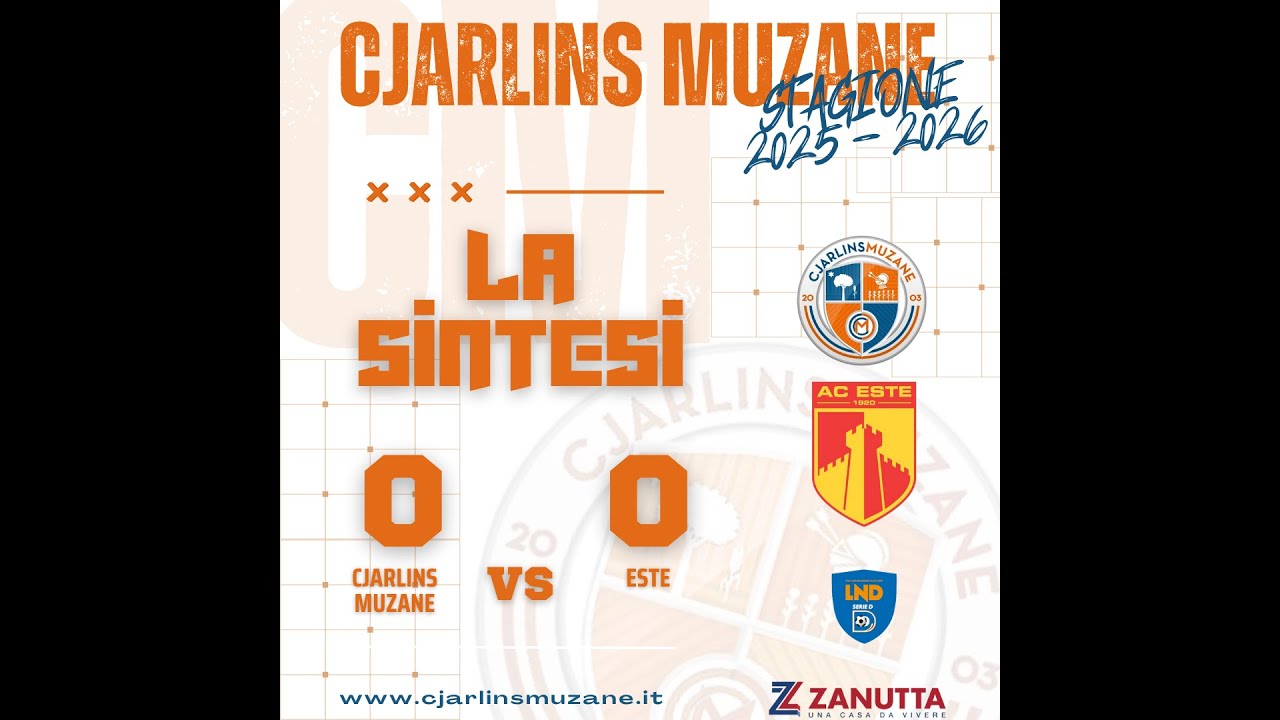 LA SINTESI DI CJARLINS MUZANE-ESTE