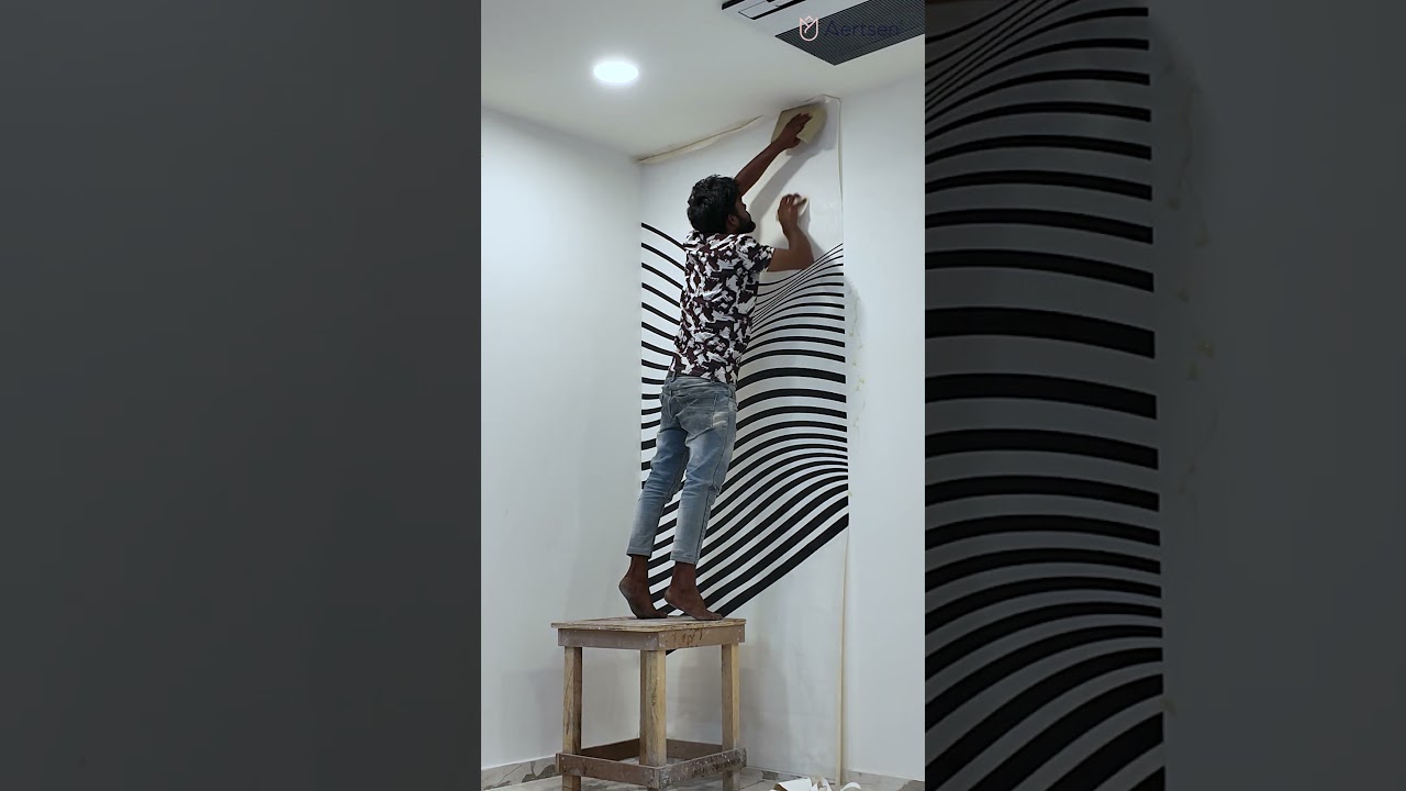 Wallpaper magic transforms blank walls into beautiful spaces  #homeinteriors #wallpaperinspiration