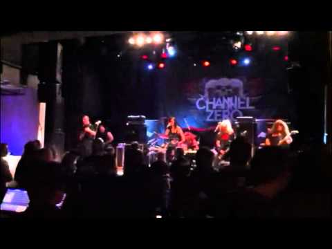 X-tinXion - Genetic Sickness, (short piece) during Channel Zero show 16-12-2011 @ Gebouw-T
