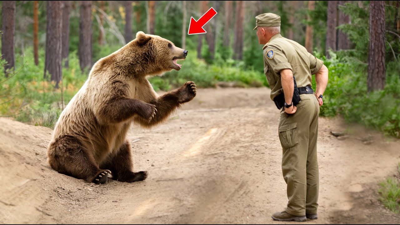 A Bear Begs Soldier For Help  What Happens Next Is Unbelievable!