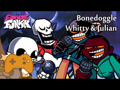 Whitty & Julian vs Sans & Papyrus: Bonedoggle - Friday Night Funkin'