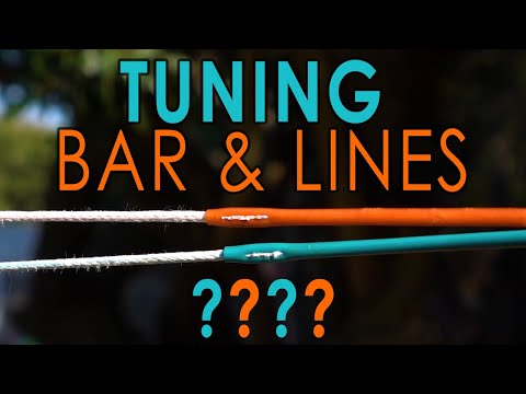 Checking lines to make your kite fly correctly