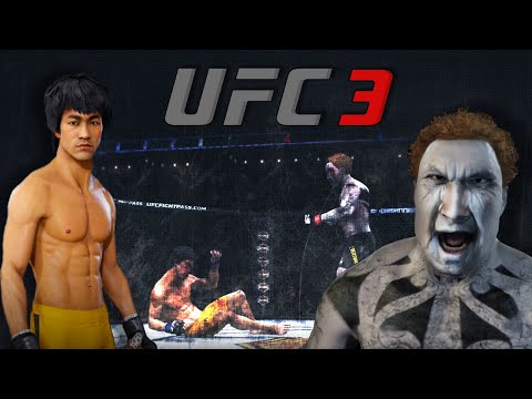 Scary Creature vs. Bruce Lee (EA sports UFC 3)