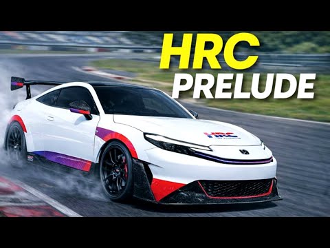 Honda Prelude HRC Concept Shows the Future of Honda Performance