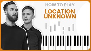 How To Play Location Unknown By HONNE On Piano - Piano Tutorial (PART 1)