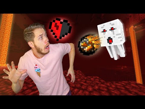 Going Into The Nether On Hardcore Mode! | Minecraft