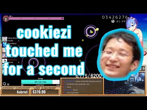 cookiezi blessed me for a second