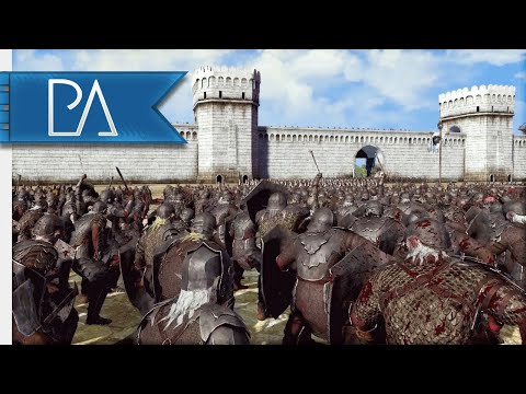 A STALWART DWARVEN DEFENSE - 3v3 Siege - Total War: RISE OF MORDOR