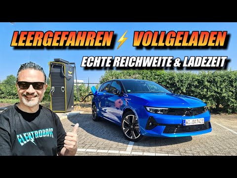 WOW! Opel Astra electric Echte Autobahn Reichweite und Ladezeit 5 - 80% #elektroauto #electriccar