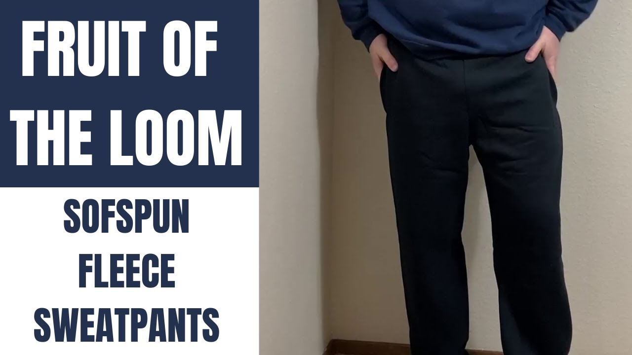 Fruit of the Loom Men's Fleece Sweatpants