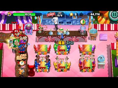 2018 Diner Dash Candy Carnival  level 161