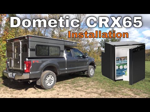 Dometic CRX65 Refrigerator: Four Wheel Camper Shell Buildout #11