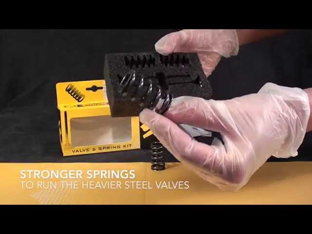 ProX Steel Exhaust Valve and Spring Kit forYamaha YZ450F 4