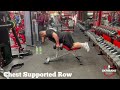 Chest Supported Row