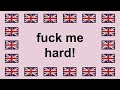 Pronounce FUCK ME HARD In English