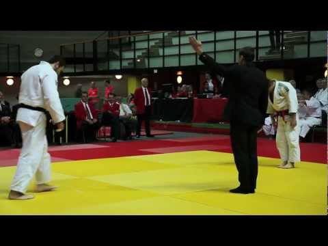 Finale de Coupe Paris Kyoto de Judo 2012 / Antoine Charvet (LPR) - Lilian Barreyre (FC Judo)