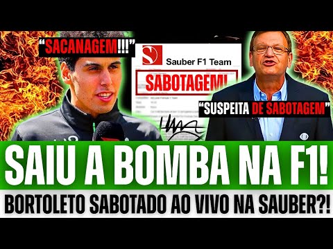 🚨 RUMOR BOMBA! BORTOLETO “ERROU” DE PROPÓSITO? MECÂNICOS DA SAUBER SUSPEITAM DE ORDEM INTERNA!