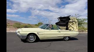 1965 Ford Thunderbird Convertible Top Operation