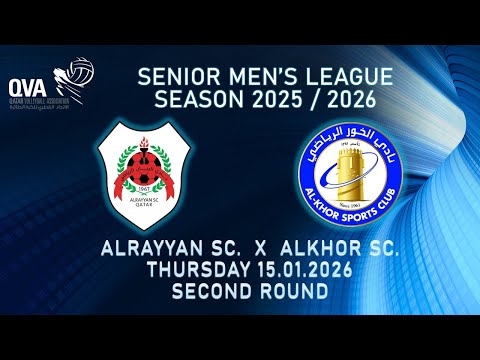 ALRAYYAN SC. vS ALKHOR QVA Sr. MEN'S LEAGUE SEASON 2025/2026