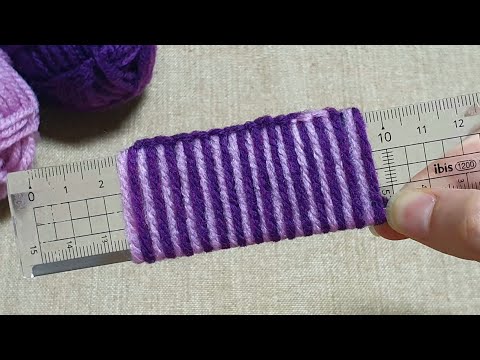 Easy Woolen Flower Ideas with Scale - Hand Embroidery Amazing Trick - New Wool Flower Design