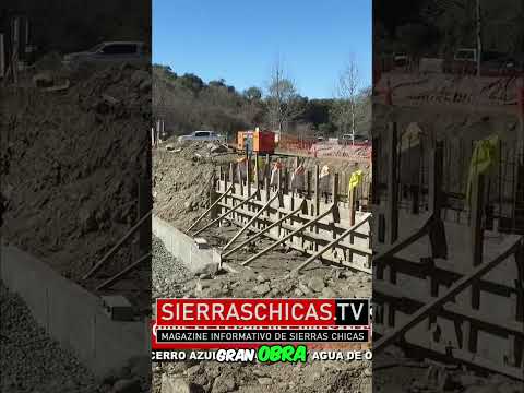 Obra Monumental de Agua en Candonga #sierraschicas #cordoba #noticias #aguadeoro #elmanzano #news
