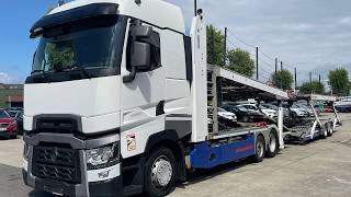 Renault T520 car transporter for sale + car transporter trailer - Image 4 | Autoline ZA Renault T520 car transporter + car transporter trailer | Image 4 - Autoline