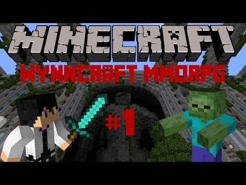 Minecraft WynnCraft (MMORPG) Let's Play: Episode 1 - A New Beginning