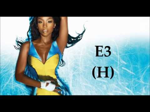 Brandy Vocal Range: Two Eleven (F#2-F#5)