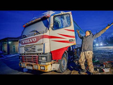 2 фуры во льду. Экстремальное оживление!