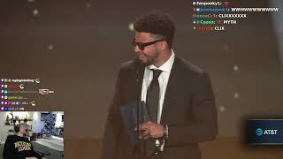 Myth does an impression of xQc During the Streamer Awards