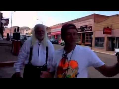 Behind the scenes of PSA "You Dirty Rat Bastard," with Jake LaMotta.