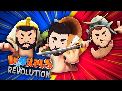Randomik #57 - Jola Patola w Akcji! 👠 - Worms Revolution w/ Undecided, GamerSpace