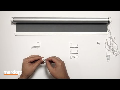 Montaż rolety zaciemniającej Silver Click firmy Mardom Home