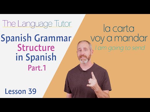Understanding Spanish Grammar Part.1  *Lesson 39*
