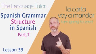 Understanding Spanish Grammar Part.1  *Lesson 39*