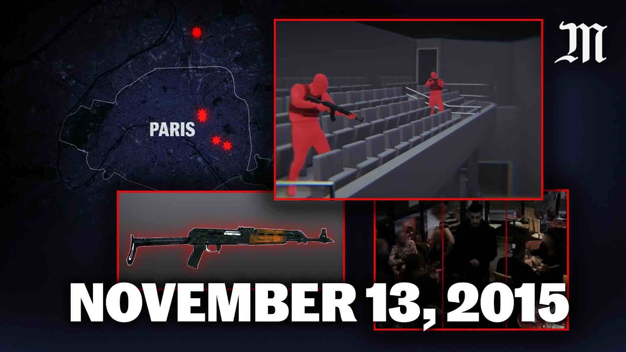 How the November 13, 2015, Paris attacks unfolded, minute-by-minute