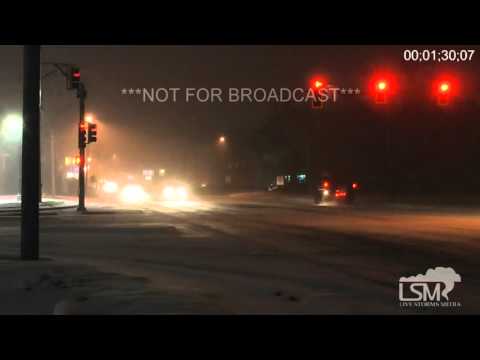 1-19-16 MaComb, IL Snowfall