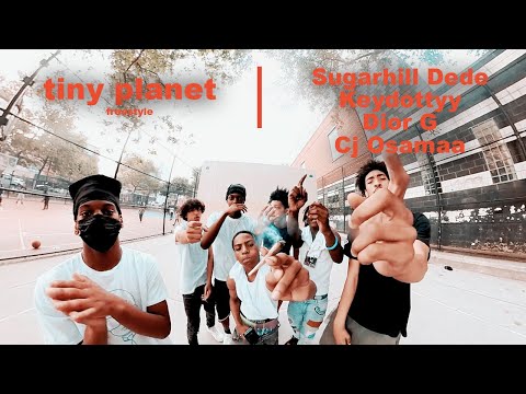 Sugarhill Dede x Keydottyy x Dior G x Cj Osamaa | tiny planet freestyle (Shot by  @checkthefootage)