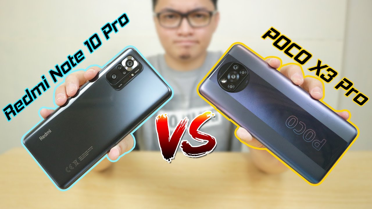 Xiaomi POCO X3 Pro VS Xiaomi Redmi Note 10 Pro - Which is the Right One for You?