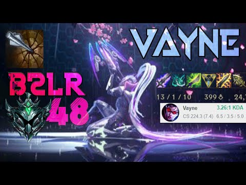 I AM VAYNE #48 vayne top vs pyke, jax, renekton, swain, sion, gangplank, tahm kench